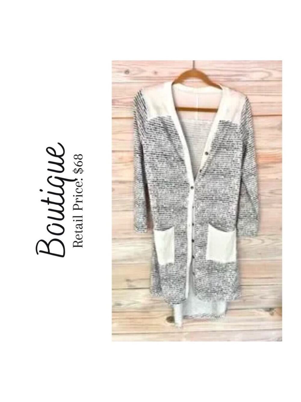 NWT Season's Delight Stripe Duster
